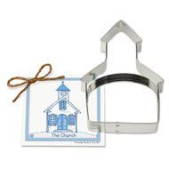 Church Cookie and Fondant Cutter - Ann Clark - 5.8 Inches - US Tin Plated Steel