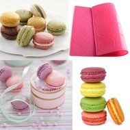 Delidge 20/48 Capacity Silicone Macaron Macaroon Baking Mat Sheet DIY Mold N5