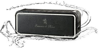 Bluetooth Speakers, Francois et Mimi Hydrolix 10W Hi-Fidelity IP67 Waterproof N2