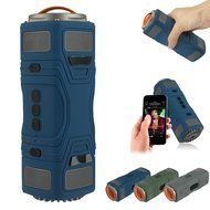 Outdoor Sports Speaker, Dealpeak Hifi Lossless Sound Bluetooth Speaker Waterproof Dustproof Drop Protection Built... N20