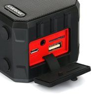 SARDINE F5 Base Output Power Waterproof IP67 Bluetooth Wireless Speaker, 2600mA PowerBank, Hands-free Calling,... N7