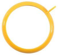 Danesco 6601210 Yellow Silicone Round Egg Ring