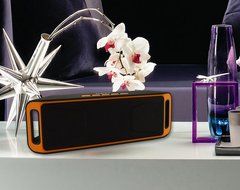 HOFi Bluetooth Speaker - Surround Sound Wireless Speaker with Built-in Hands Free Mic- Works for Iphone, Ipad,... N2