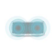 iLuv WAVECASTBK Wavecast Portable Stereo Bluetooth Speaker (Black) N10
