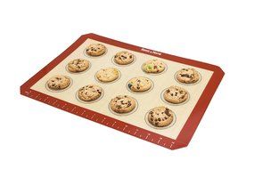 Basic &amp; Home Non-Stick Silicone Baking Mats with Measurements for Cookie sheets, 2 Pack N2