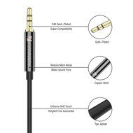 AUX Cable - [2 Pack, 4ft / 1.2M, Copper Shell, Nylon / Ultra Durable] - iVanky 3.5mm Aux Cable for Car Stereos... N10