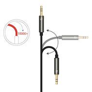 AUX Cable - [2 Pack, 4ft / 1.2M, Copper Shell, Nylon / Ultra Durable] - iVanky 3.5mm Aux Cable for Car Stereos... N12