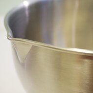 BrightSpring Mixing Bowls - 3-piece Stainless Steel Set - Rubber Bottom, Measurements, Handle &amp; Spout - Recipe... N6