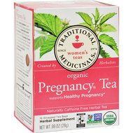 Traditional Medicinals Organic Pregnancy Tea - Caffeine Free - 16 Bags - 100% Organic -