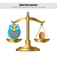 Bluetooth Speaker, Bigwave OWL Design Portable Wireless Mini Speakers with Hands-free Speakerphone Built-in Mic... N4