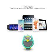 Bluetooth Speaker, Bigwave OWL Design Portable Wireless Mini Speakers with Hands-free Speakerphone Built-in Mic... N6