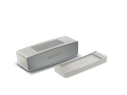 Bose SoundLink Mini II Bluetooth Wireless Speaker - Pearl w/ Red Soft Silicon Cover &amp; Travel Bag - Bundle N5