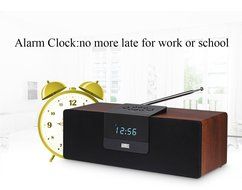 August SE50 Bluetooth BoomBox Speaker with FM Radio for iPhone, Samsung Galaxy, Nokia, HTC, Blackberry, Google... N5