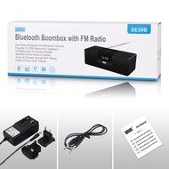 August SE50 Bluetooth BoomBox Speaker with FM Radio for iPhone, Samsung Galaxy, Nokia, HTC, Blackberry, Google... N15