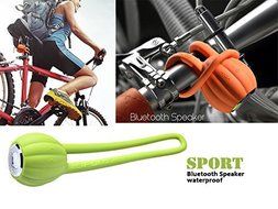 Smileto Portable Mini Outdoor Silicone Waterproof Wireless Bluetooth Speaker With Plug-in Card USB Charging Cable... N8