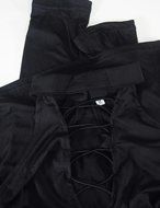 AIMTOPPY Sexy Women Off Shoulder Black Slim Long Sleeve Casual Tops Blouse (L, Black) N6