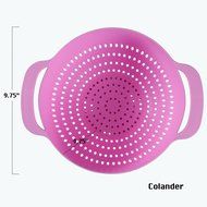 Kitchen Winners 10 Piece Compact Mixing Bowls, Food Prep and Measuring Nesting Set, Multi-Color N5