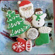 Christmas Cookie Cutter Set - 10 Piece Stainless Steel N5