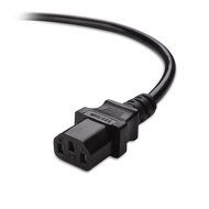 Cable Matters 2-Pack Heavy Duty Computer Monitor Power Cord in 10 Feet (NEMA 5&ndash;15P to IEC C13) N24