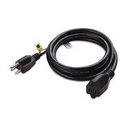 Cable Matters 2-Pack Heavy Duty Computer Monitor Power Cord in 10 Feet (NEMA 5&ndash;15P to IEC C13) N41