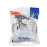 Cable Matters 2-Pack Heavy Duty Computer Monitor Power Cord in 10 Feet (NEMA 5&ndash;15P to IEC C13) N42