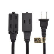 Cable Matters 2-Pack Heavy Duty Computer Monitor Power Cord in 10 Feet (NEMA 5&ndash;15P to IEC C13) N47