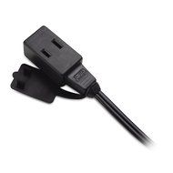 Cable Matters 2-Pack Heavy Duty Computer Monitor Power Cord in 10 Feet (NEMA 5&ndash;15P to IEC C13) N49