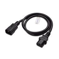 Cable Matters 2-Pack Heavy Duty Computer Monitor Power Cord in 10 Feet (NEMA 5&ndash;15P to IEC C13) N51