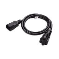 Cable Matters 2-Pack Heavy Duty Computer Monitor Power Cord in 10 Feet (NEMA 5&ndash;15P to IEC C13) N54