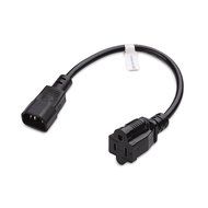 Cable Matters 2-Pack Heavy Duty Computer Monitor Power Cord in 10 Feet (NEMA 5&ndash;15P to IEC C13) N70