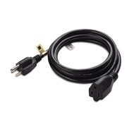 Cable Matters 2-Pack Heavy Duty Computer Monitor Power Cord in 10 Feet (NEMA 5&ndash;15P to IEC C13) N81