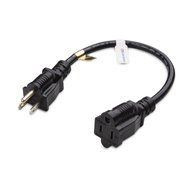Cable Matters 2-Pack Heavy Duty Computer Monitor Power Cord in 10 Feet (NEMA 5&ndash;15P to IEC C13) N90