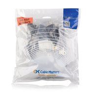 Cable Matters 2-Pack Heavy Duty Computer Monitor Power Cord in 10 Feet (NEMA 5&ndash;15P to IEC C13) N94
