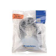 Cable Matters 2-Pack Heavy Duty Computer Monitor Power Cord in 10 Feet (NEMA 5&ndash;15P to IEC C13) N98