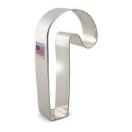 Ann Clark Candy Cane Cookie Cutter - 4.5 Inches - Tin Plated Steel