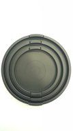 Zell 3 Piece Mixing Bowl Set with Spout and Handle, stainless steel, silicone non-slip base, with grater set,... N8