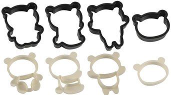 CuteZcute Panda Cookie Cutter Set N2