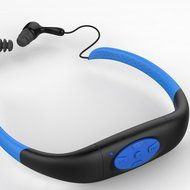 JINBEST Upgraded Waterproof Sport 4GB FM MP3 Music Player Earphone for Underwater Swimming Diving Swimming, Surfing... N8