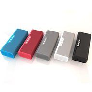 Womail Mini Speaker, Portable Super Bass Speaker for iPod iPad Laptop iPhone Tablet PC Gray N2