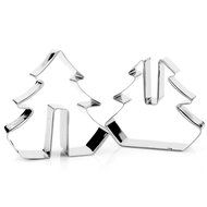 [Modern Design]3D Christmas Scenario Cookie Cutter Set 8-Piece Stainless Steel N2