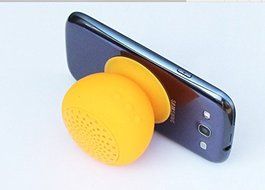 2016 Christmas On Sale Waterproof Silicon Mini Mushroom Wireless Bluetooth Speaker for Phone PC Computer and Car... N4