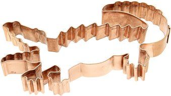 Old River Road Crab Shape Cookie Cutter, Copper N4