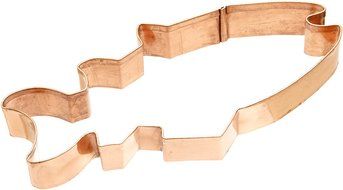 Old River Road Crab Shape Cookie Cutter, Copper N11