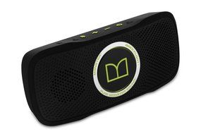 Monster SuperStar BackFloat High Definition Bluetooth Waterproof Floating Speaker - Black and Light Blue N13