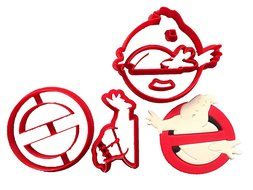 Ghostbusters Cookie Cutter Set (3 inches)