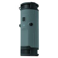 Scosche BTBTLGY Boom Bottle Weatherproof Wireless Portable Speaker, Grey/Black