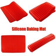 Life Up High Temperature Non-stick Unique Silicone Grill Mat for Charcoal Grill,Outdoor BBQ with Baking Mat for... N6