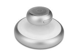 Levitating Bluetooth Speaker ??? Bluetooth 4.1, 5W Speaker, 10 Meter Range, 800mAh Built-In Battery (Silver) N5