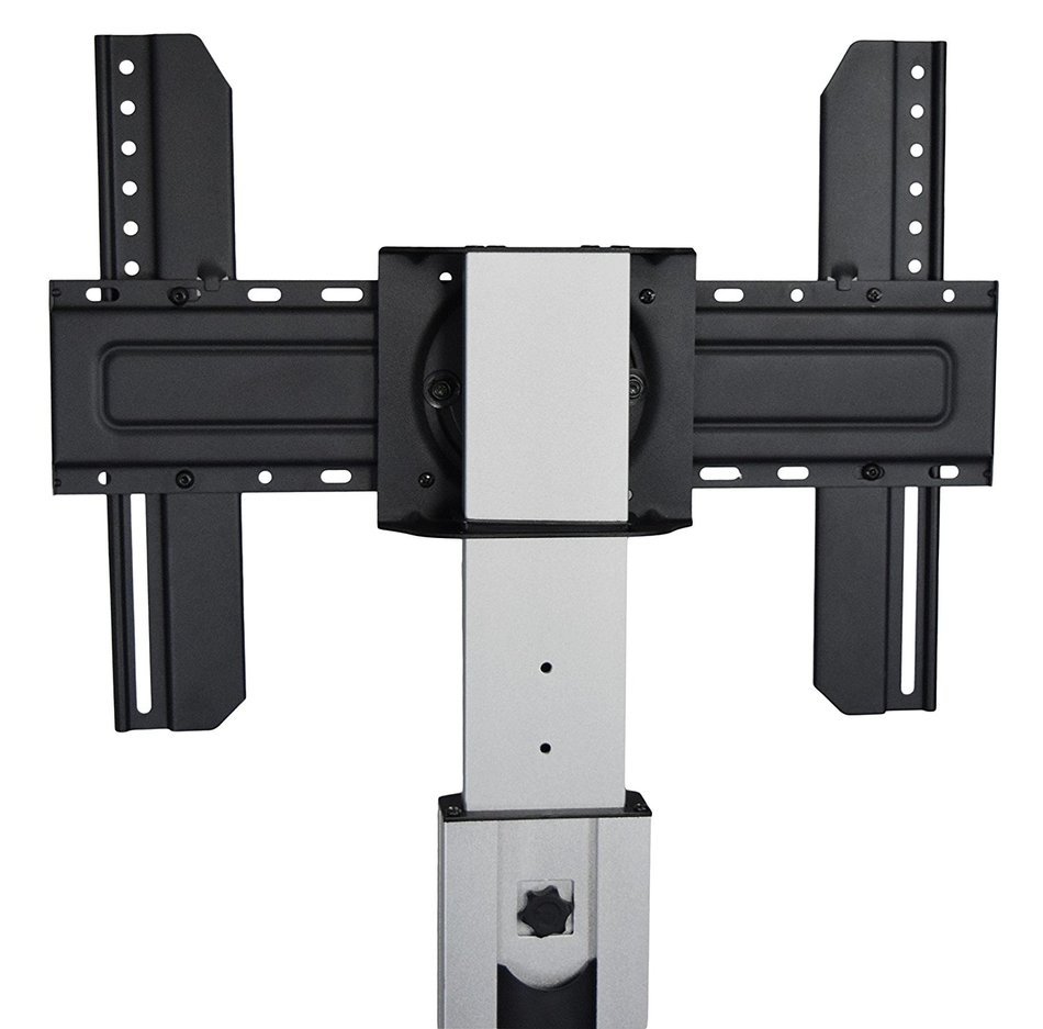 VIVO TV Cart for LCD LED Plasma Flat Panels Stand with Wheels Mobile fits 37" to 70" (STAND-TV02D) N6