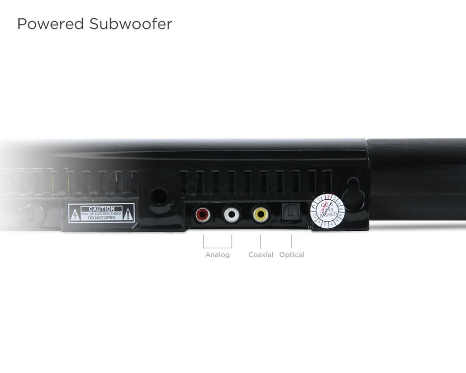 Turcom TS-412 Premium 2.1 Channel Wireless Soundbar with Subwoofer N6